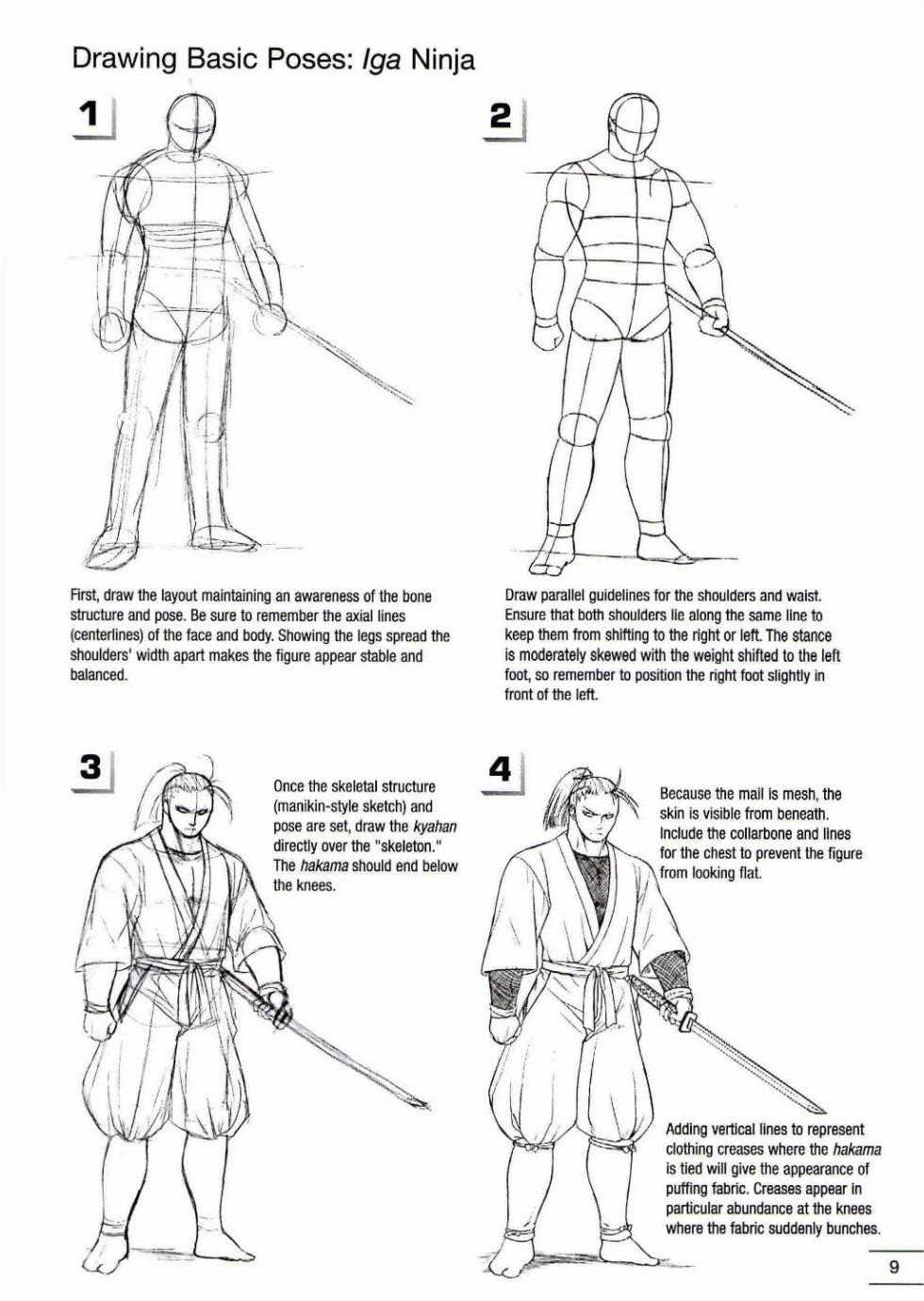 (How to Draw Manga) Vol. 38 - Ninja and Samurai Clothes - Page 11
