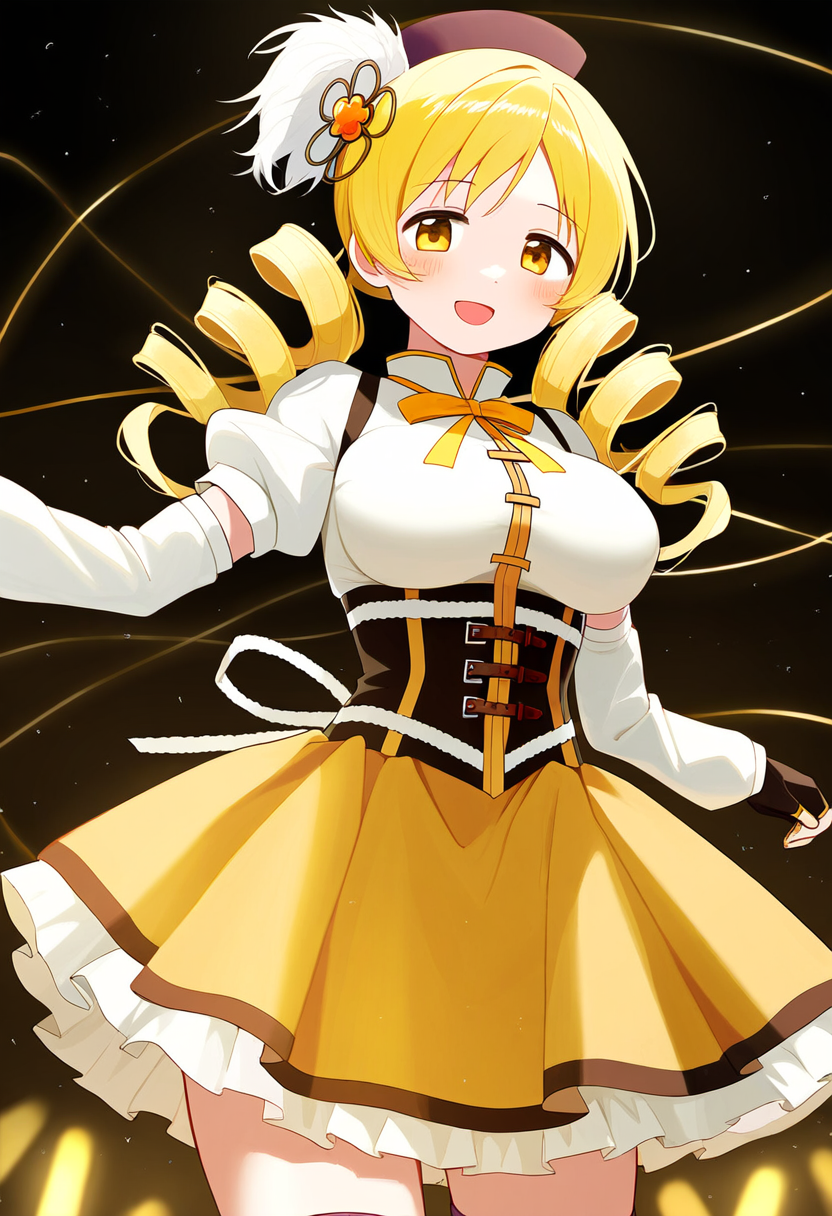 Tomoe Mami AI Image Pack  [AI Generated] - Page 1