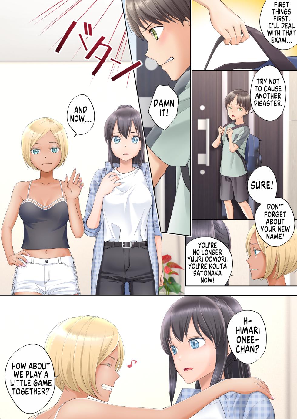 [Hairu Nukemichi (Siina Yuuki)] Boku Swap Ane ~Akogare no Onee-chan to Karada o Irekaerareteshimatta Boku~ | How I Switched Bodies With My Dear Onee-chan [English] [GTF] - Page 8