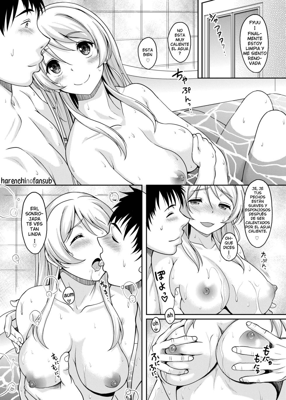 [Studio Aruta (Kusui Aruta)] Niizuma Elichika to hitasura ichaicha love love sex suru hon| Un Libro sobre Sexo Acaramelado con la recien casada Erichika (Love Live!) [Digital] [Spanish] [Harenchi no Fansub] - Page 12