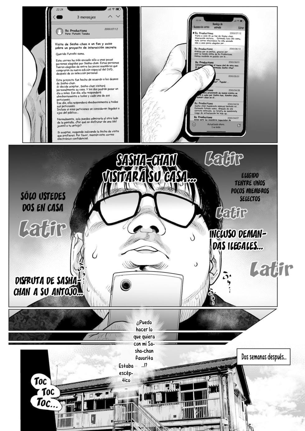 [Rinjuu Circus (Haguhagu)] Welcome Sashachang Sasha-chan ga Youkoso | Welcome Sashachang Bienvenida, Sasha-chan -Remake- [Spanish] [Hs enfermos] [Digital] - Page 5