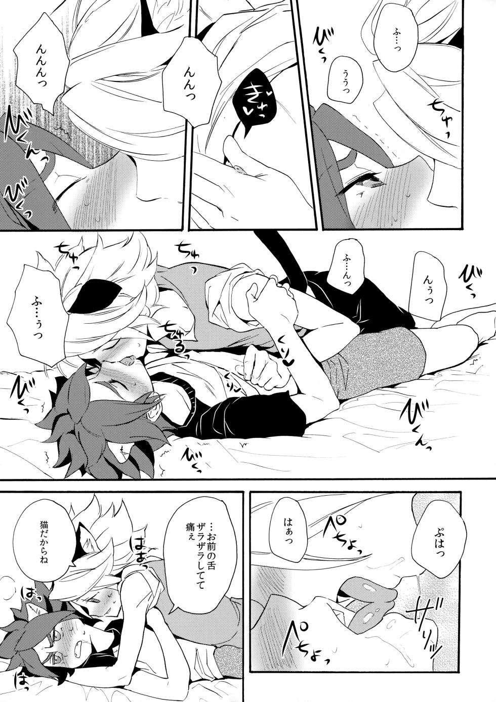 [Double Slash (Orishima Yupopo)] Wan Nyan Chaos (Inazuma Eleven) - Page 10