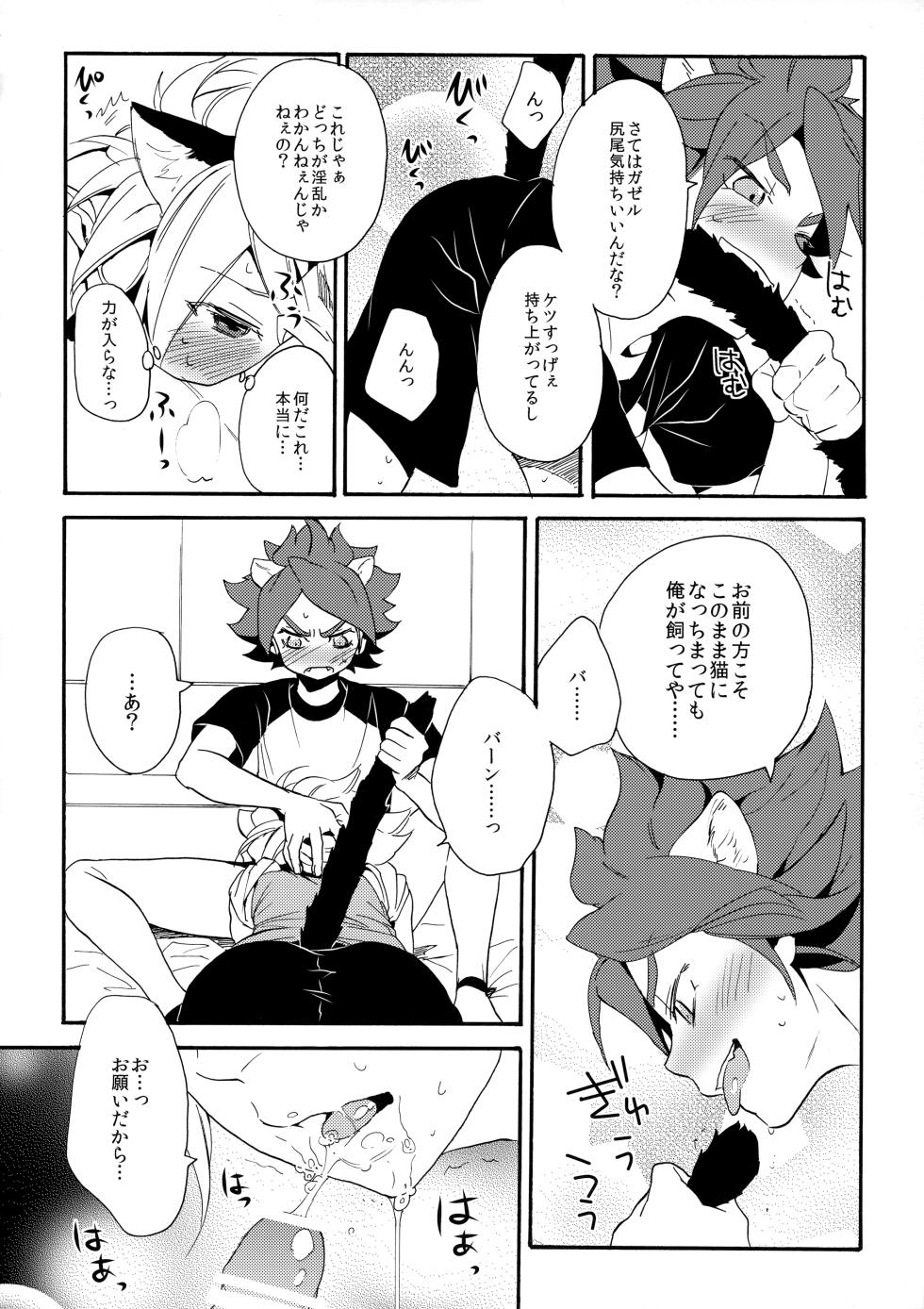 [Double Slash (Orishima Yupopo)] Wan Nyan Chaos (Inazuma Eleven) - Page 15