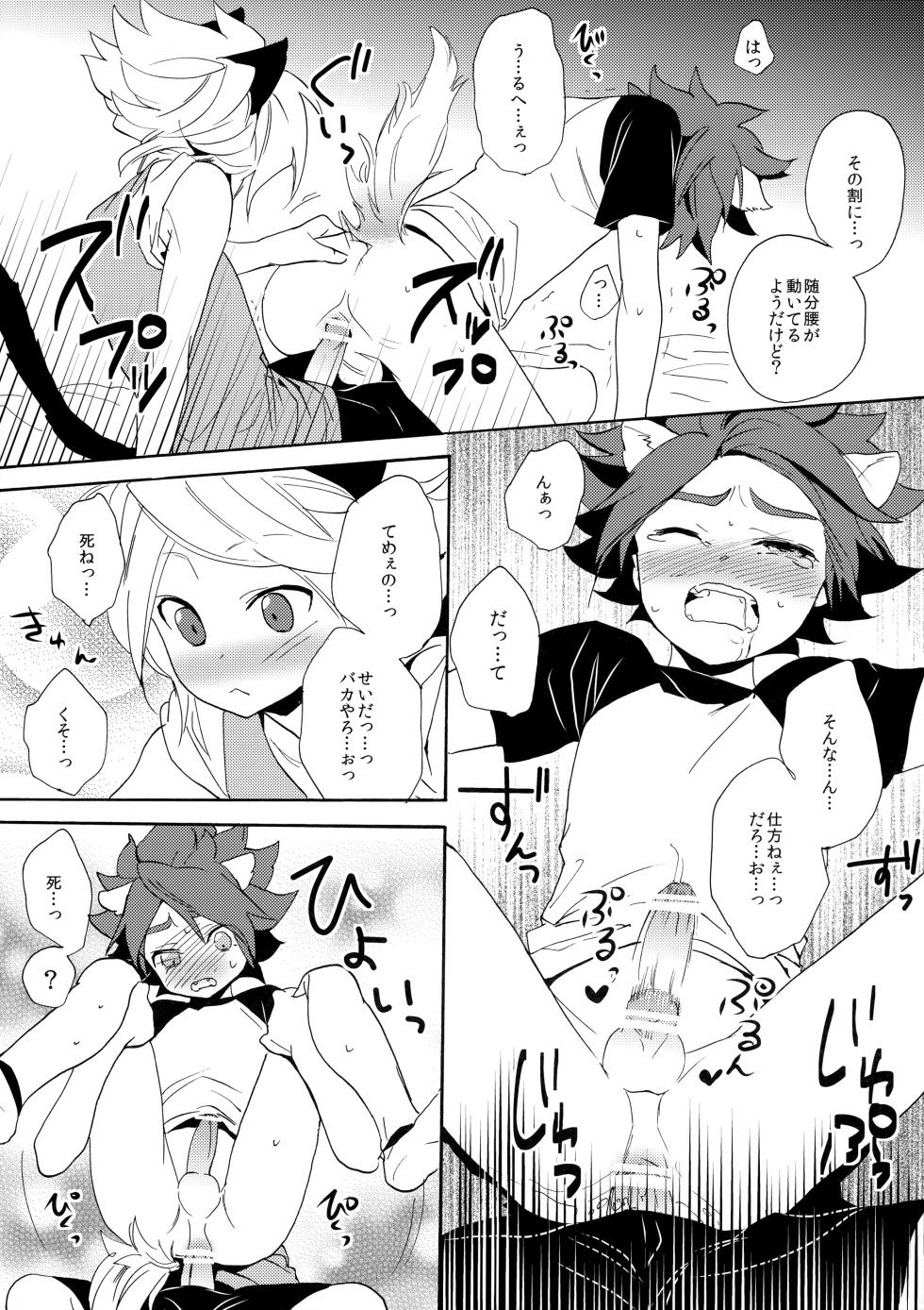 [Double Slash (Orishima Yupopo)] Wan Nyan Chaos (Inazuma Eleven) - Page 23
