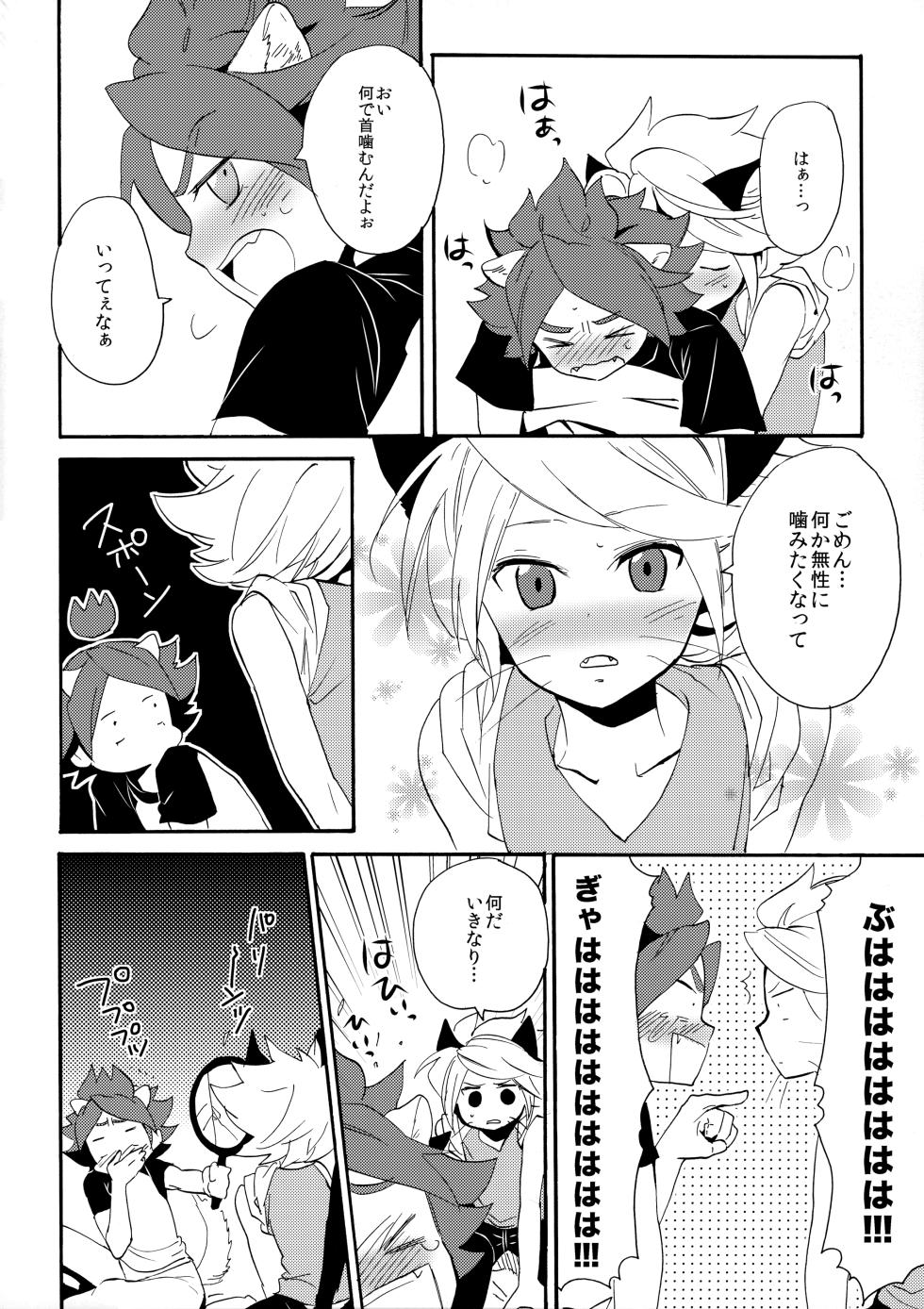 [Double Slash (Orishima Yupopo)] Wan Nyan Chaos (Inazuma Eleven) - Page 29