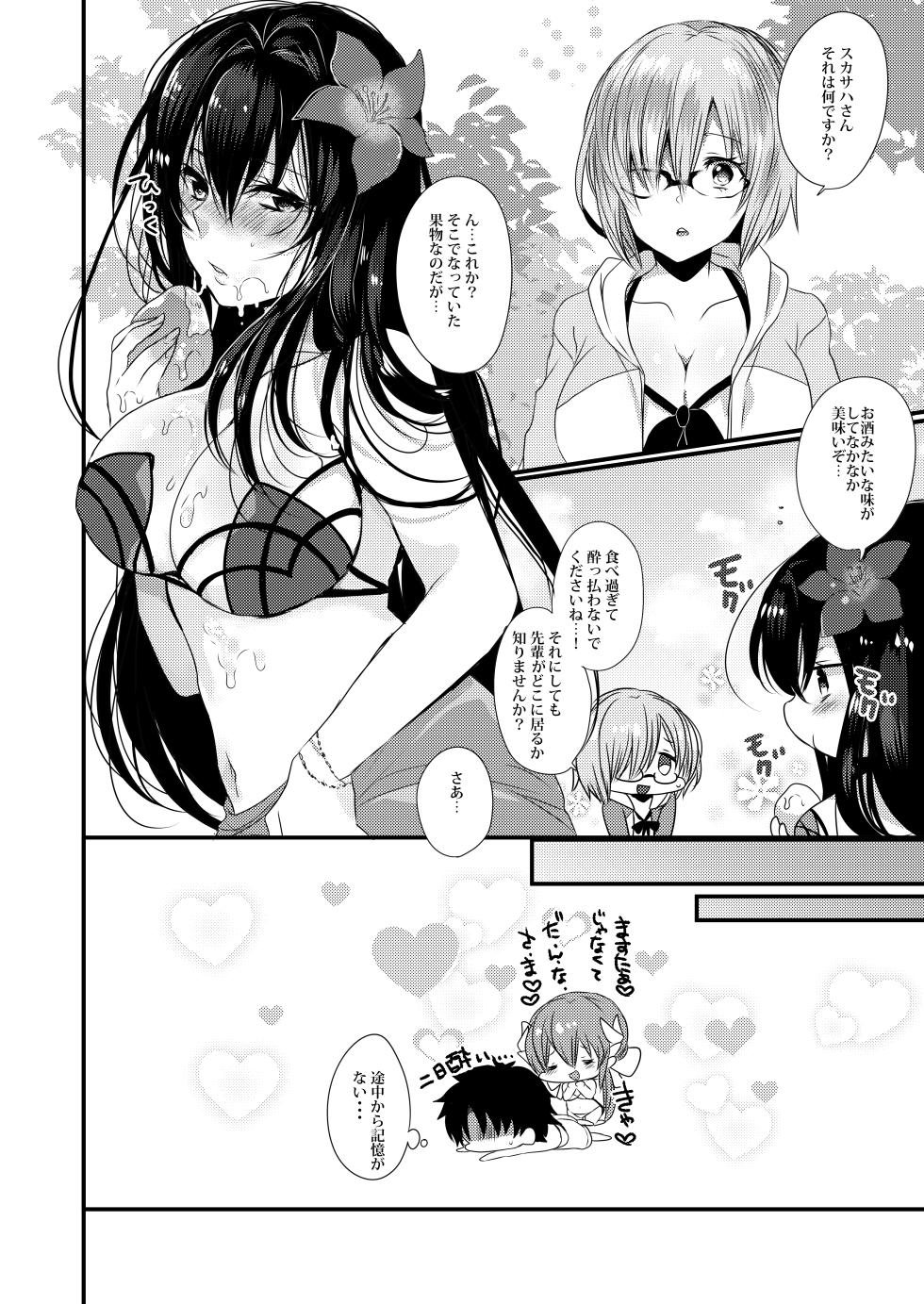 [Mamedaifukuya (Mameko)] Kiyohime-chan to Manatsu no Vacances (Fate/Grand Order)  [Digital] - Page 20
