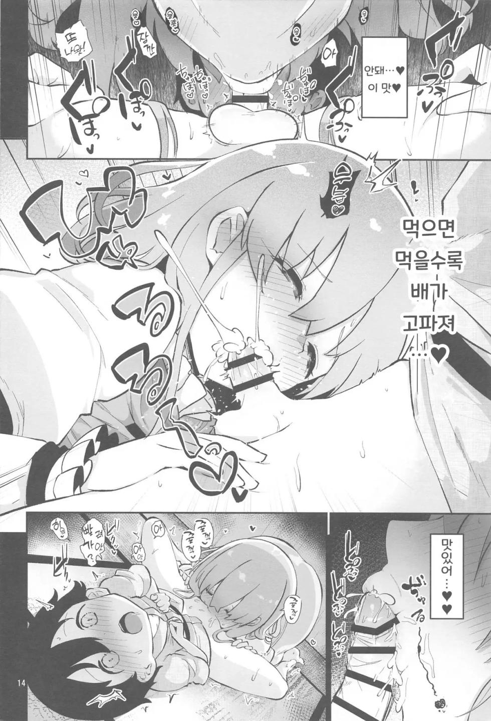 (C105) [Komamesugata (Akure Ekuto)] Kogasa Onee-san wa Odorokasetai - Kogasa want to surprise. | 코가사 누나는 놀래 키고 싶어 (Touhou Project) [Korean] - Page 14