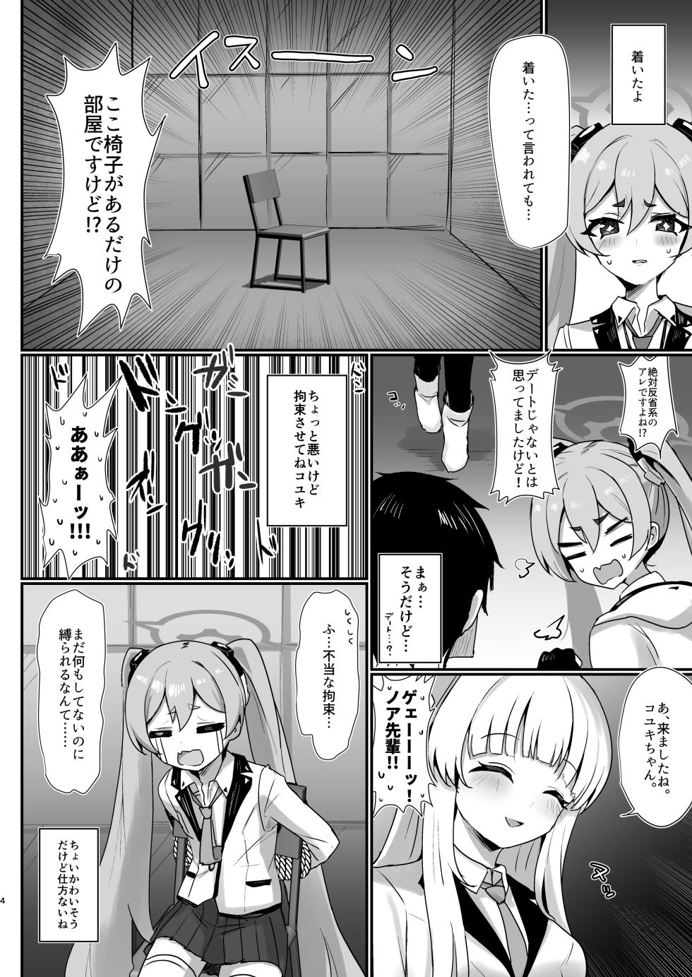 [Sasakama Box (Rumiya Isasa)] Koyuki Hansei Room (Blue Archive) [Digital] - Page 3