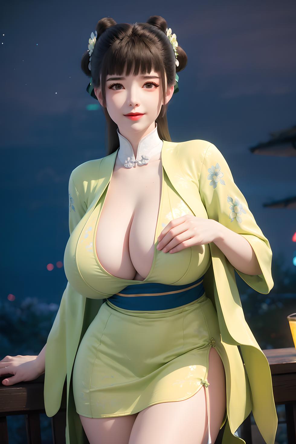 逆天邪神-小姑妈古装大乃 [AI Generated] - Page 1