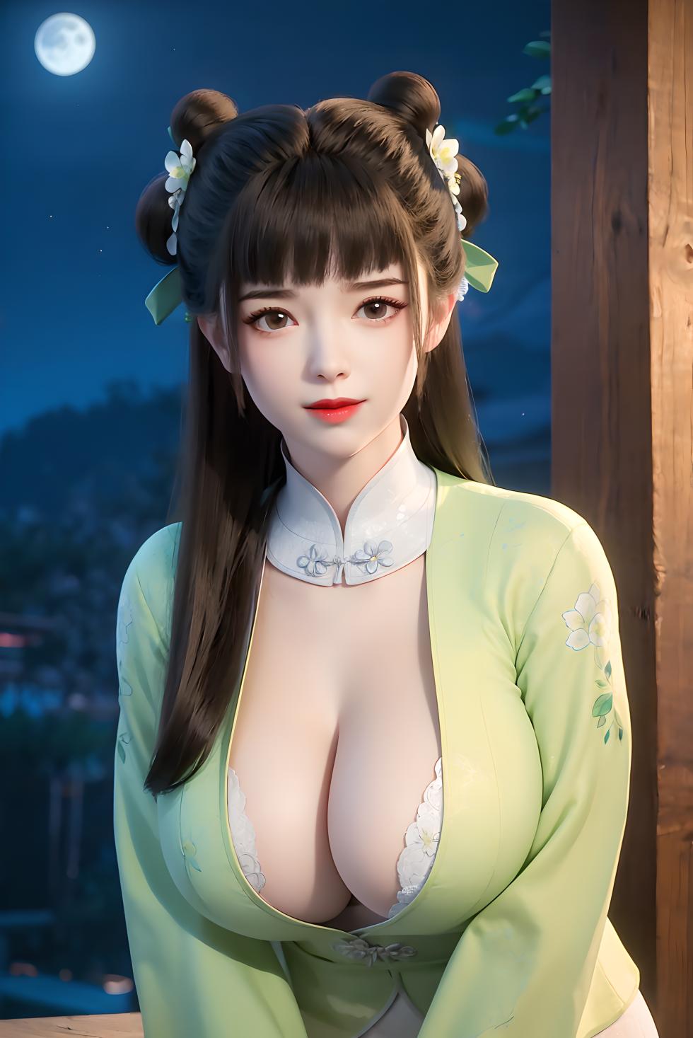 逆天邪神-小姑妈古装大乃 [AI Generated] - Page 5