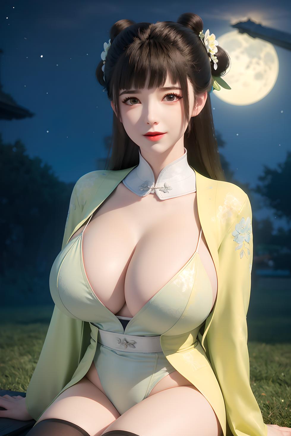 逆天邪神-小姑妈古装大乃 [AI Generated] - Page 8