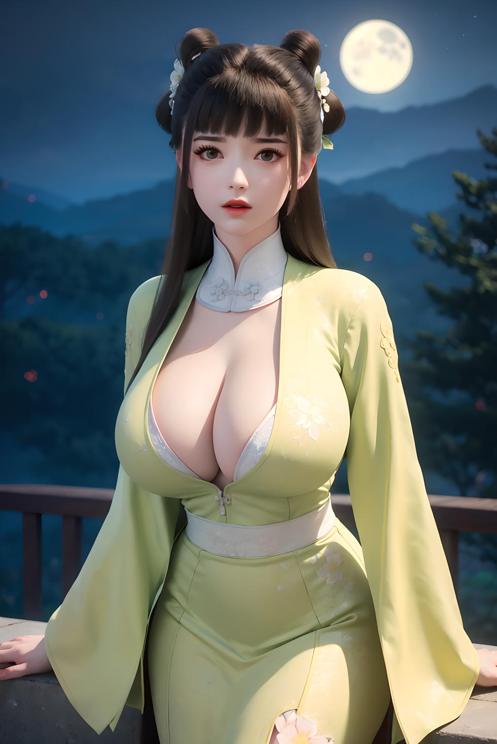 逆天邪神-小姑妈古装大乃 [AI Generated] - Page 32