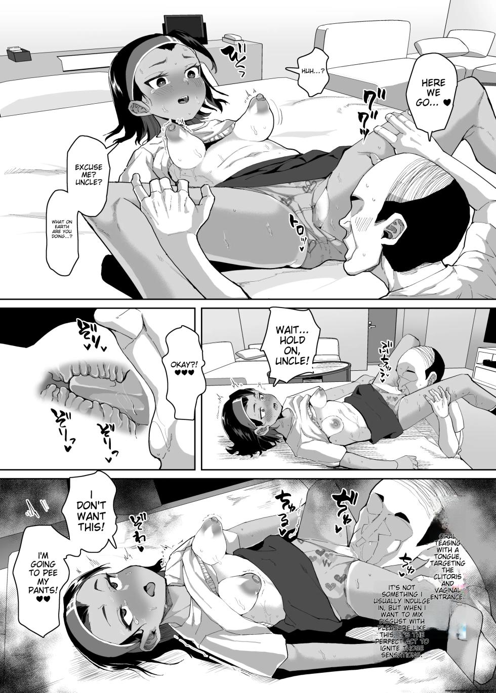 [Sayryu] Ikemen JC ni Anji o Kakete Karepi no Oji-san to Tanetsuke Koubi Suru Hanashi | A story about a cute junior high school girl being hypnotized and having sex with her boyfriend's uncle [English] [Digital] - Page 18