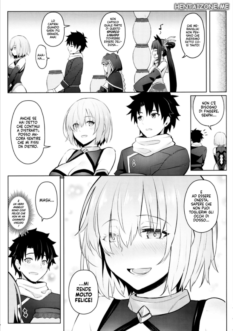 (C97) [COMEX (Zhen Lu)] Mash no Bishiri Inmu | I Miei Sogni Bagnati sul Culo Rotondo di Mash (Fate/Grand Order) [Italian] - Page 5
