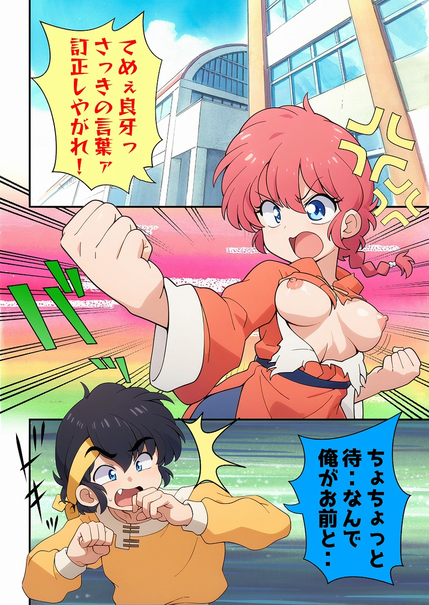 [One or Eight (Odochi)]Hǎodíshǒu| Mi Rival! (Ranma 1/2] - Page 2