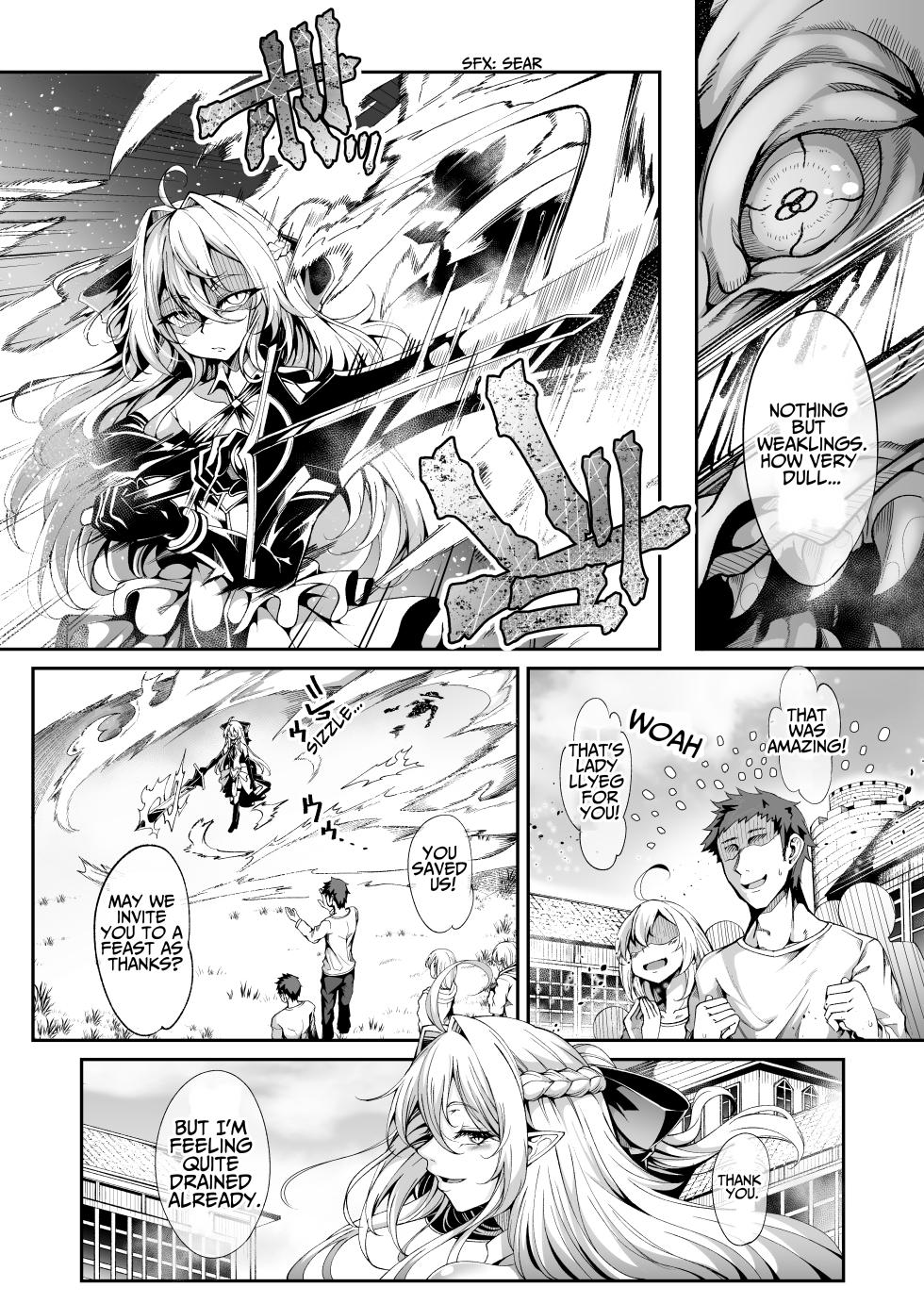 [I'm moralist (Yanagihara Mitsuki, InuSamrai, Hujinon)] Llyeg in the Prison of Seminal Servitude ~Death Wish of Abominable and Masturbatory Sex~ - Page 2