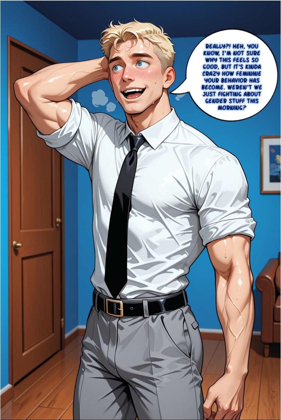 AlwaysOlder A Hard Days Work [AI Generated] - Page 7