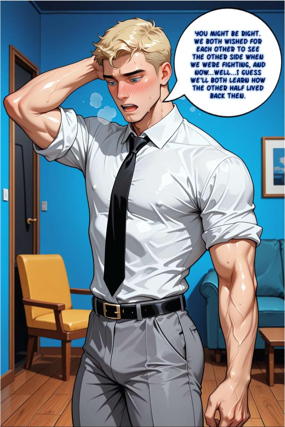 AlwaysOlder A Hard Days Work [AI Generated] - Page 9