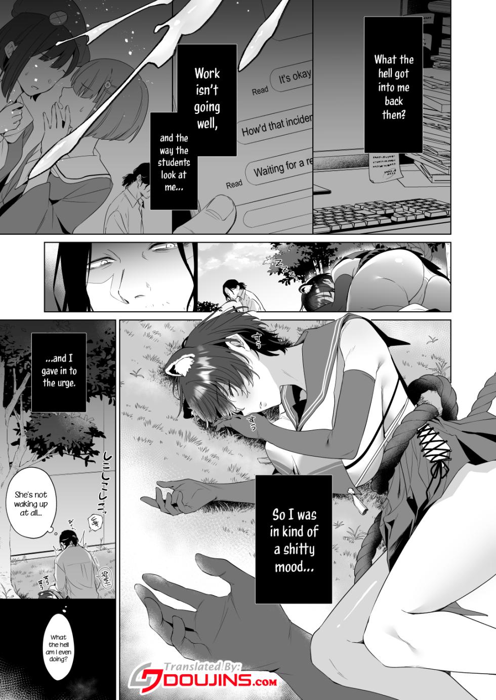 [Home Not Found (snhr, Fudisen)] Hontoni Watashi ga Neteru to Omotta? | Did You Really Think I Was Asleep? (Blue Archive) [English] {Doujins.com} [Digital] - Page 5