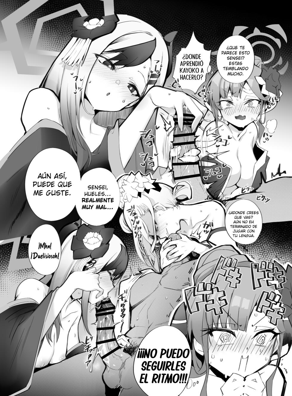 [Armadillo (Renji, Daiji)] Tamari ni Tamatta Seiyoku Uketomemasu Sensei no Koto ga Daisukidakara... Seishori Schedule Go-Youi Shimashita 1-3 | ¡Yo Me Encargaré De Tu Lujuria Reprimida, Sensei... Nosotras Realmente Te Amamos! 1-3 [Spanish] [ElKrei + Neko-sensei] [Digital] - Page 16