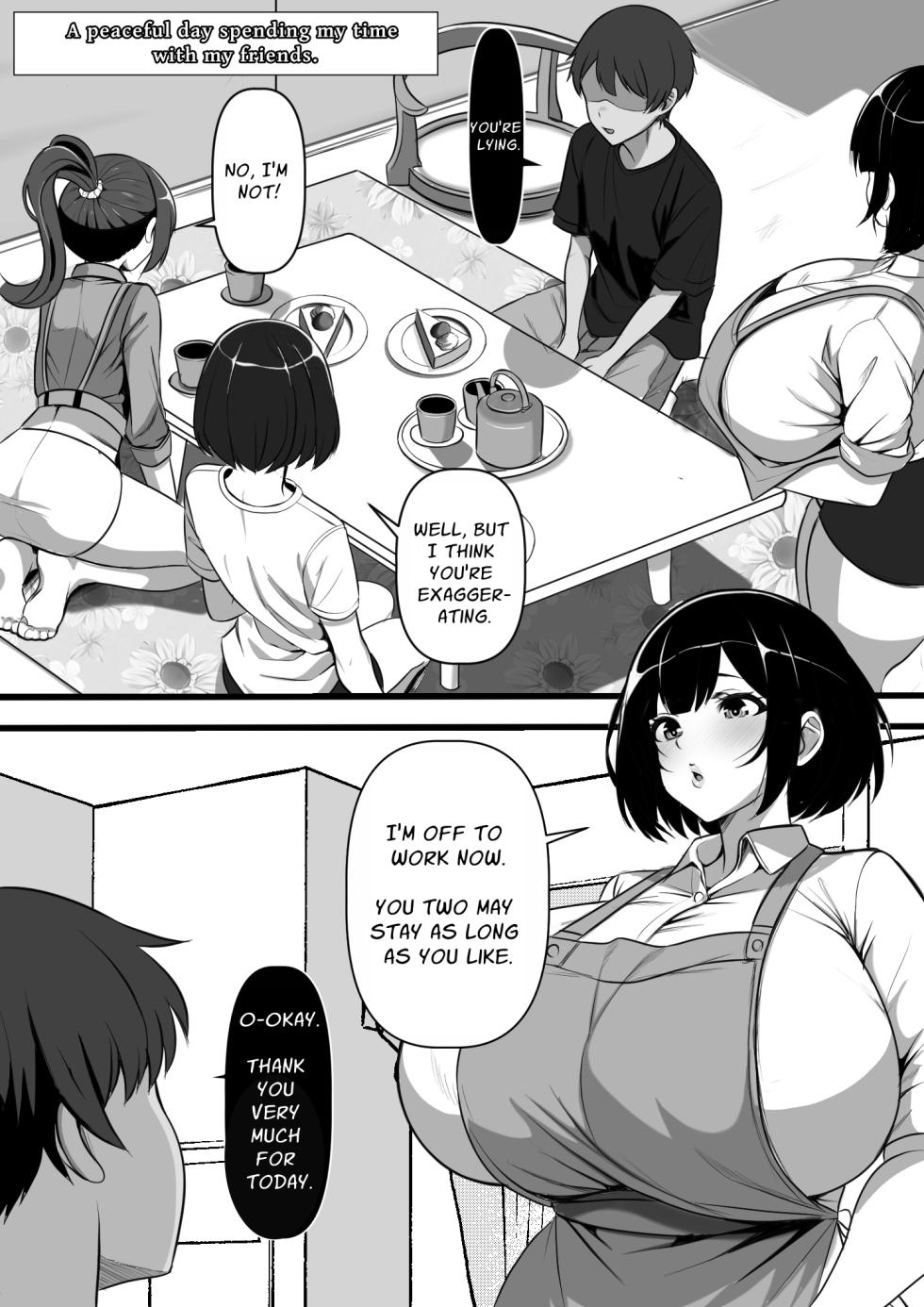 [Furitendou] Mura ni Ikken-dake no Fuuzokuden ni Ittara Osananajimi no Hahaoyashika Inakatta no Daga | When I Went To The One And Only Brothel In Town, My Friend's Mother Was The Only Prostitute There [English] [Solid Rose] - Page 5