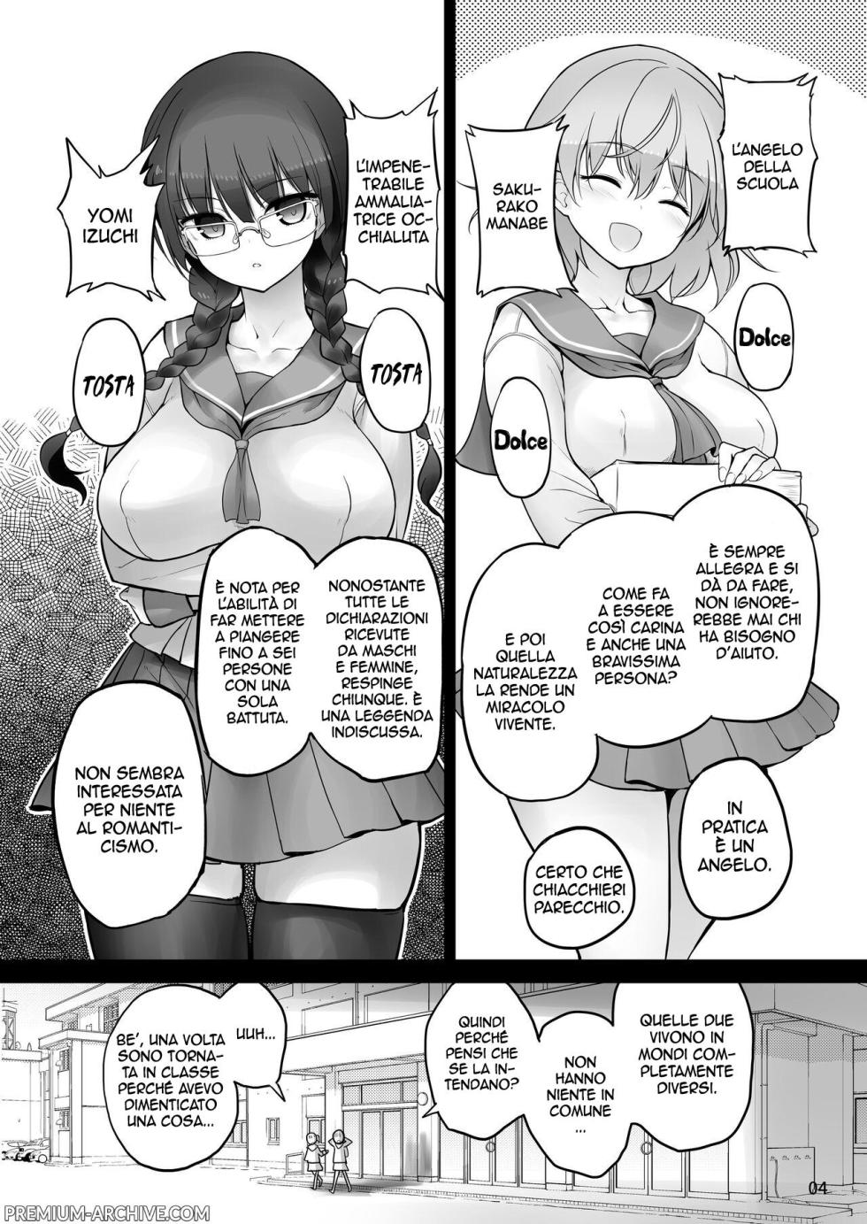 [Efuya (Messy)] Futanari x Futanari Naisho no Futari | Un Segreto per Due [Italian] [Digital] - Page 4
