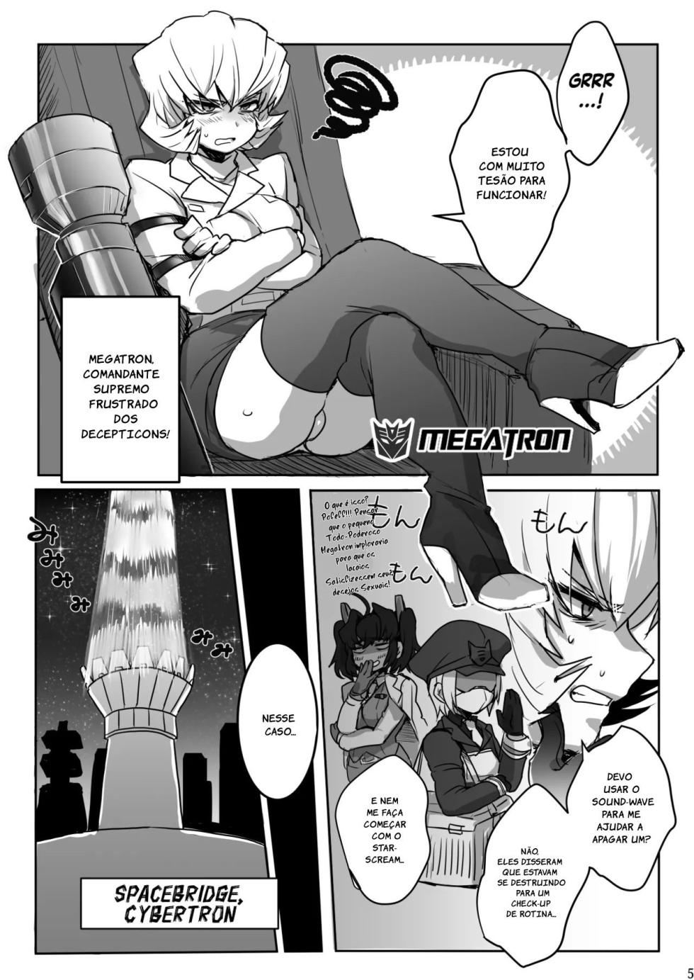 [Koshi no Itami (Koshii Tai)] Omankoformers: Spotlight Shockwave (Transformers) [Portuguese-BR] [Digital] - Page 3