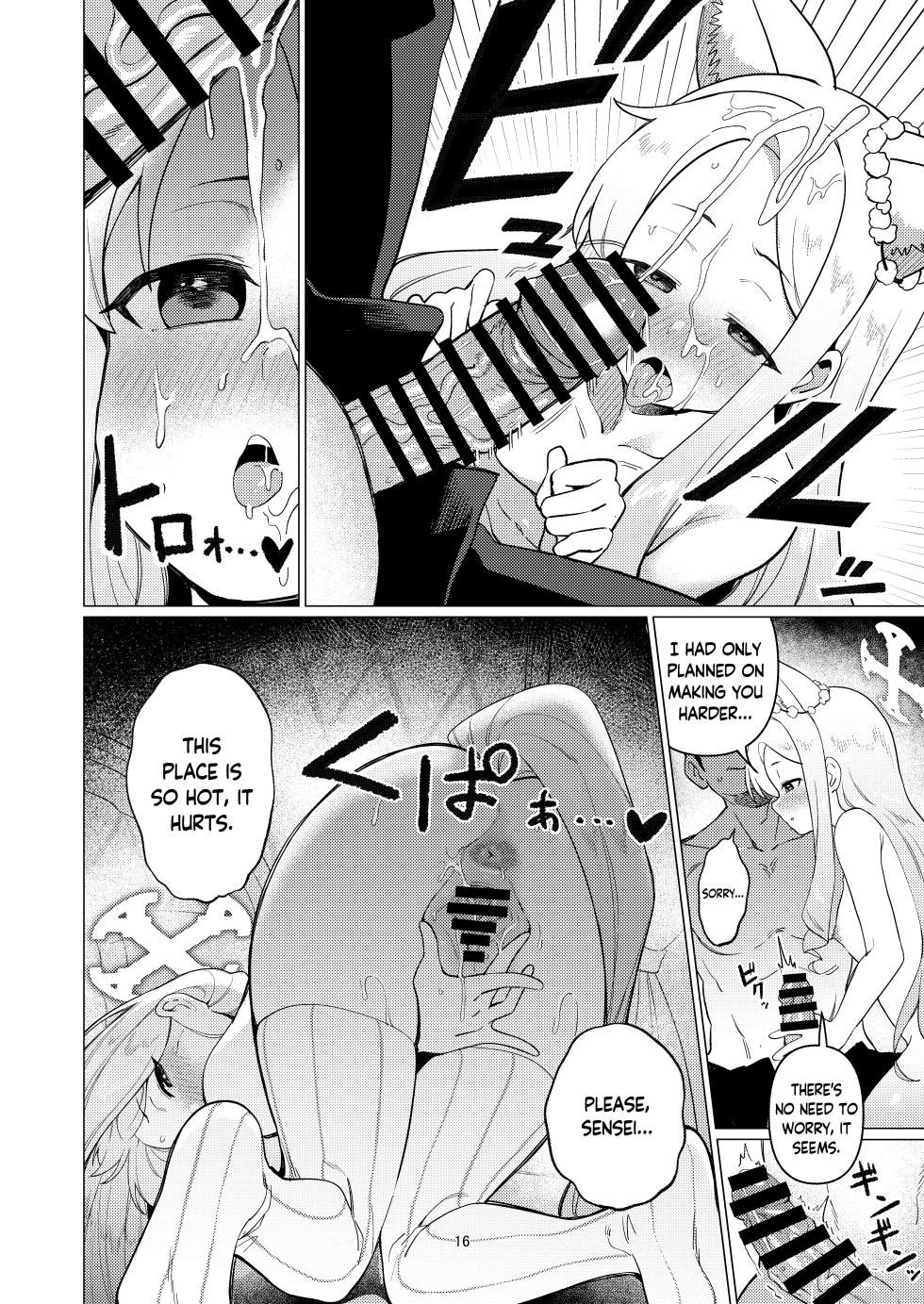 [Hashibiroko (Zuikou Kou)] Saint Seia (Blue Archive) [English] [Douzo Lad Translations] [Digital] - Page 15