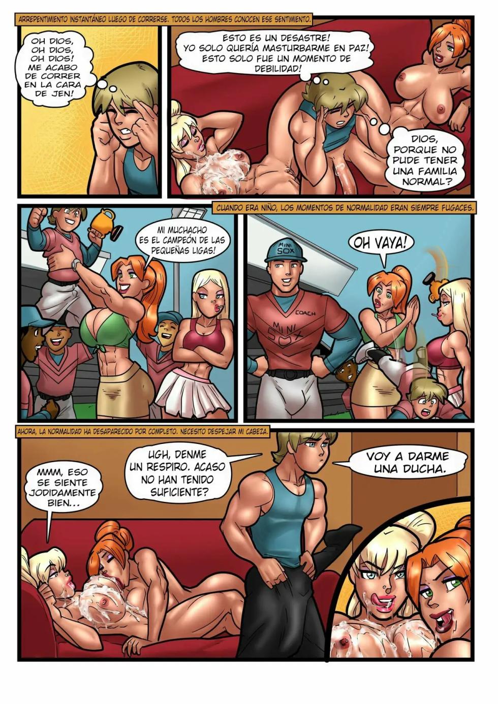 Mi Madre & Hermana son unas Putas Obsesionadas con el Tamaño del 1 al 4 - Page 12