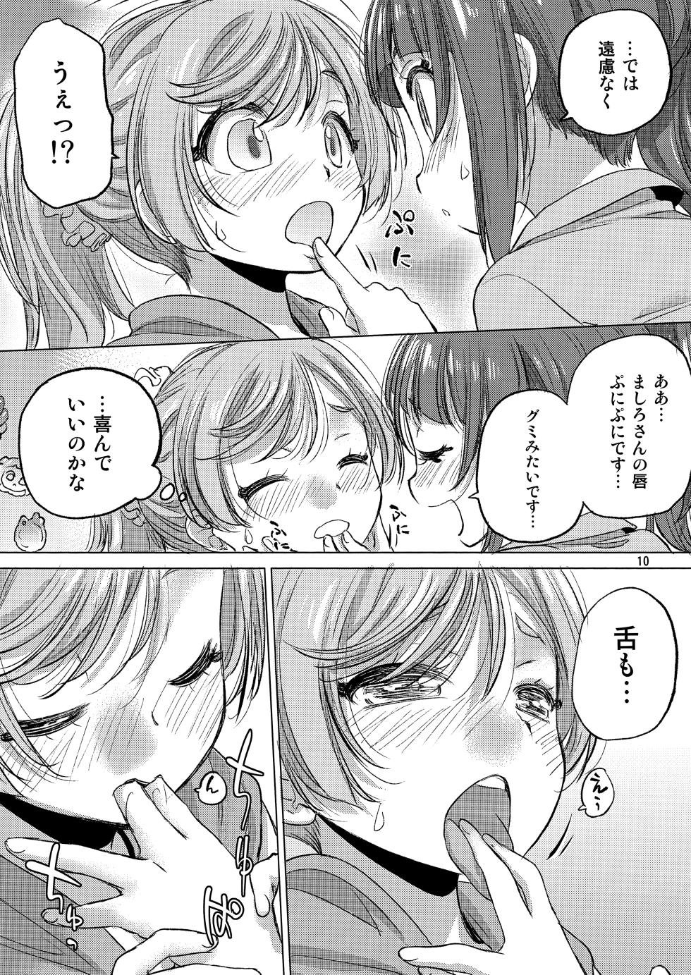 (C102) [VOLUTES (Kurogane Kenn)] Looking for the Rainbow (Hirogaru Sky! Precure) - Page 10