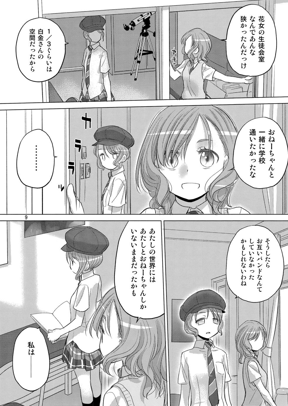 (C104) [VOLUTES (Kurogane Kenn] Pastel School Lane (BanG Dream!) - Page 9