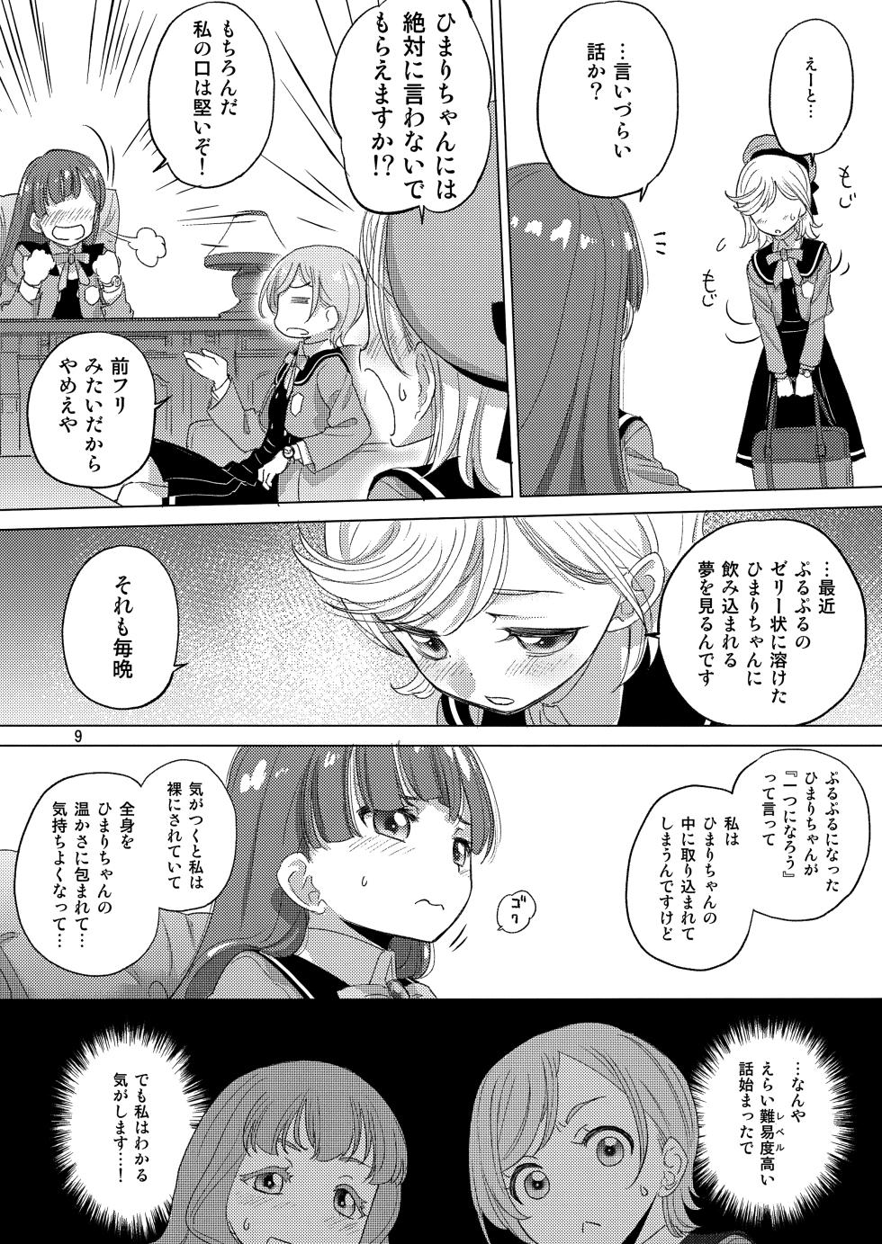 (C105) [VOLUTES (Kurogane Kenn)] Himitsu ga Ippai (Himitsu no AiPri) - Page 9