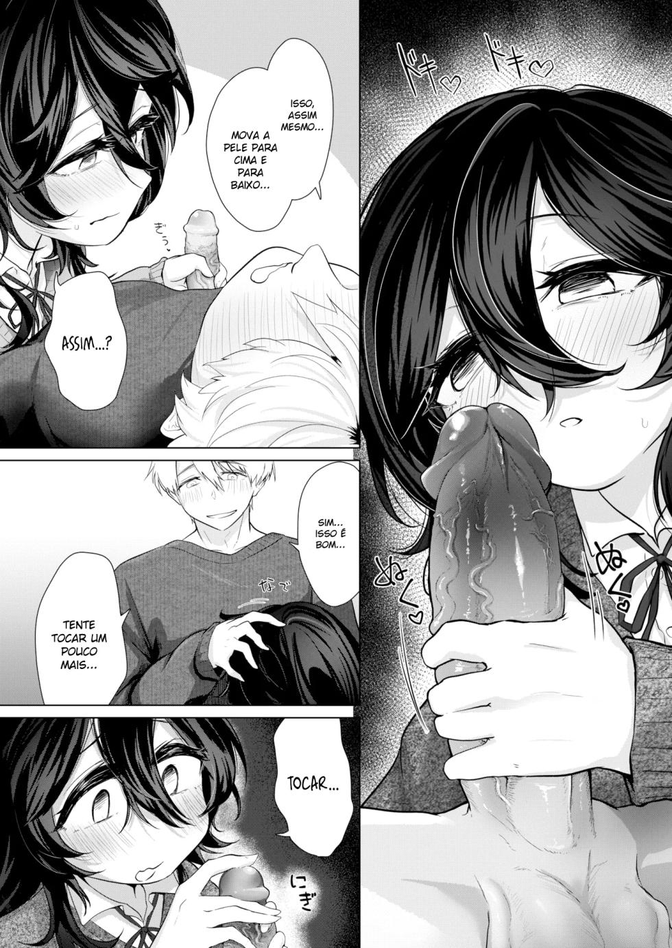 [Ooooalikui] Kanojo ni Onegai! (COMIC Kairakuten 2024-06) [Portuguese-BR] [Digital] - Page 10