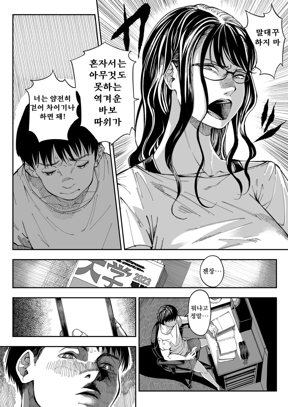 [Misaki (Ruriiro Sugar)] Aneki no Ero Aka Mitsuketara | 누나의 야한 뒷계정을 찾아내면 [Korean] - Page 7