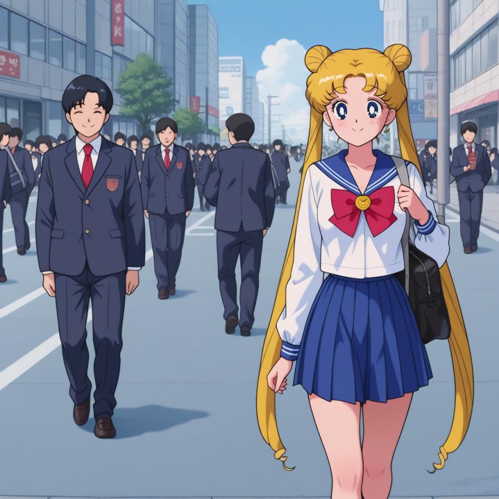 Sailor Moon's Life Story [AI Generated] - Page 4