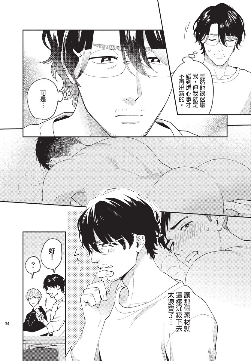 [Fukura Hagi] kantoku nekona ore wa dame desuka | 導演，身為受的我不行嗎？ [Chinese] [Digital] - Page 37