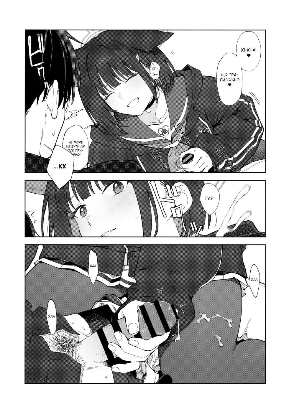 (C104) [Titano-makhia (Mikaduchi)] Konya wa Kuroneko to. | Ніч із чорною кішкою. (Blue Archive) [Ukrainian] - Page 20