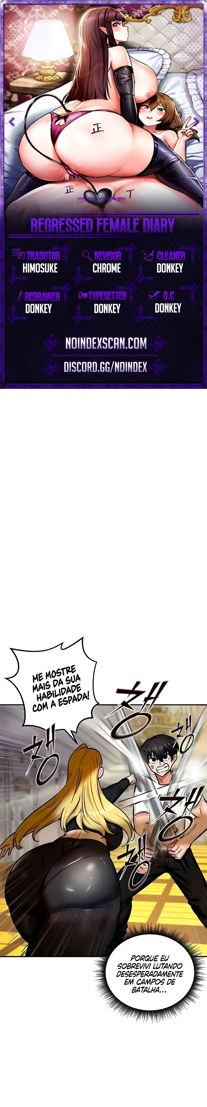 [ReNyang & Usagi] Diário de Dominância Feminina do Guerreiro Regressado (1-66) [PT-BR] [NoIndexScan/GeassScan] - Page 240