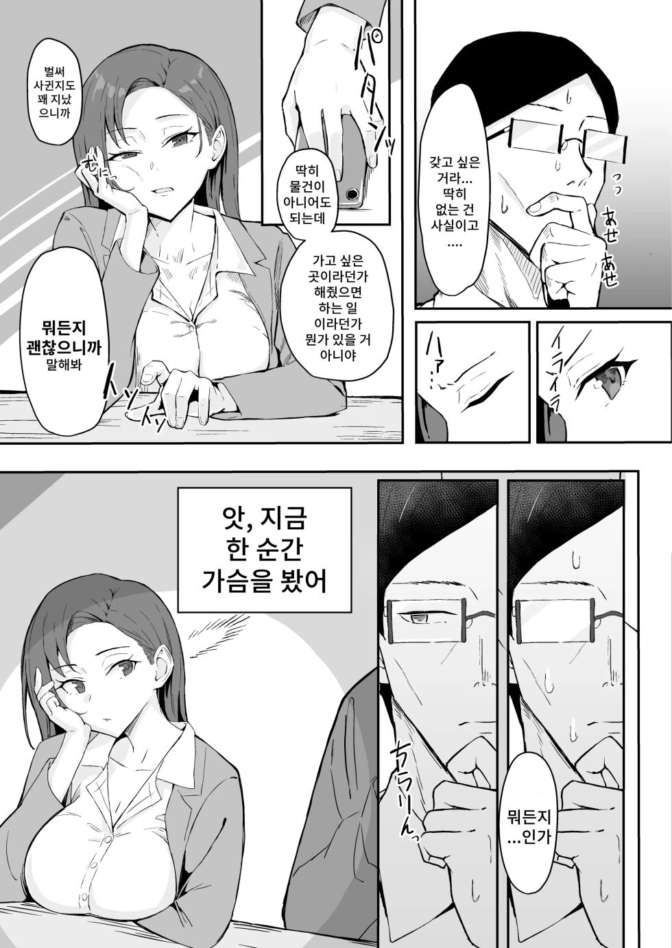[Sukebe Hatsudensho (Hatsuden Pengin)] Cool-kei Toshiue BariCare Kanojo Songen Hakai Wakan | 쿨계열 연상 커리어우먼 그녀 존엄파괴 합의강간 [Korean] [Digital] - Page 7