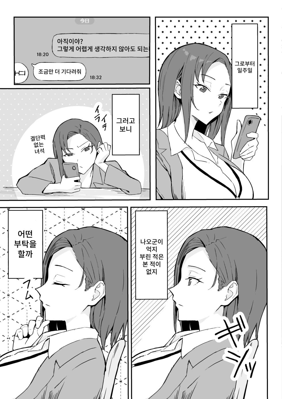 [Sukebe Hatsudensho (Hatsuden Pengin)] Cool-kei Toshiue BariCare Kanojo Songen Hakai Wakan | 쿨계열 연상 커리어우먼 그녀 존엄파괴 합의강간 [Korean] [Digital] - Page 13