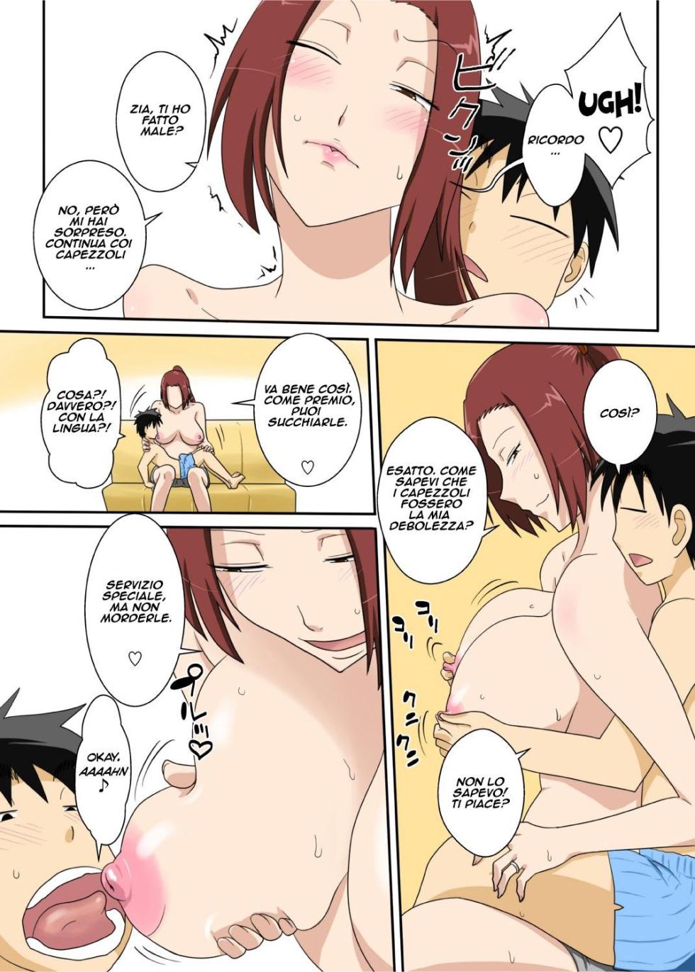 [Freehand Tamashii] Muchi-Muchi Kyojo no Oba-chan to Eroi Koto Suru ze! | La Mia Dolce Zia [Italian] - Page 17