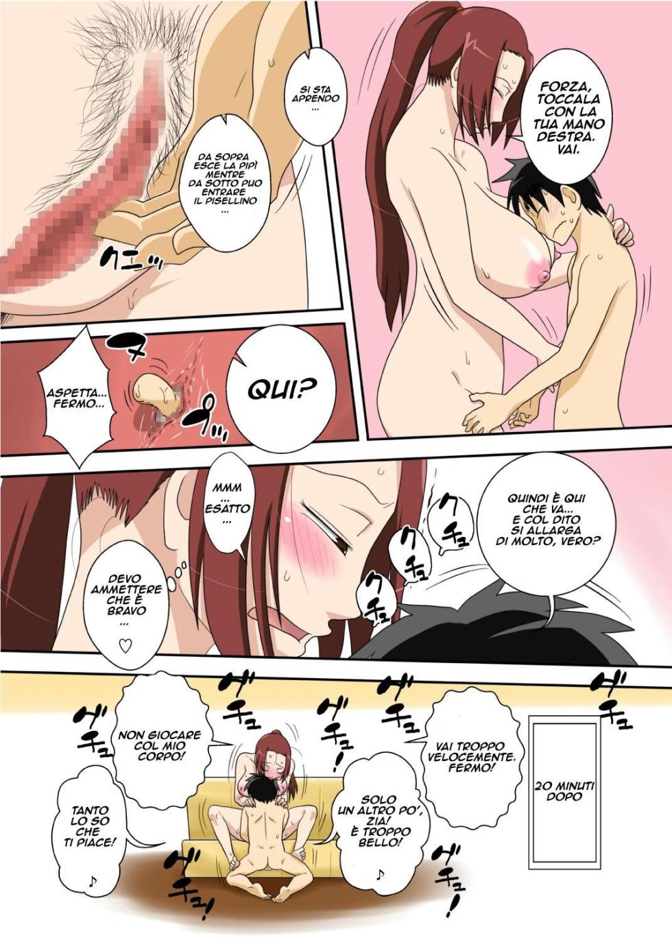 [Freehand Tamashii] Muchi-Muchi Kyojo no Oba-chan to Eroi Koto Suru ze! | La Mia Dolce Zia [Italian] - Page 23