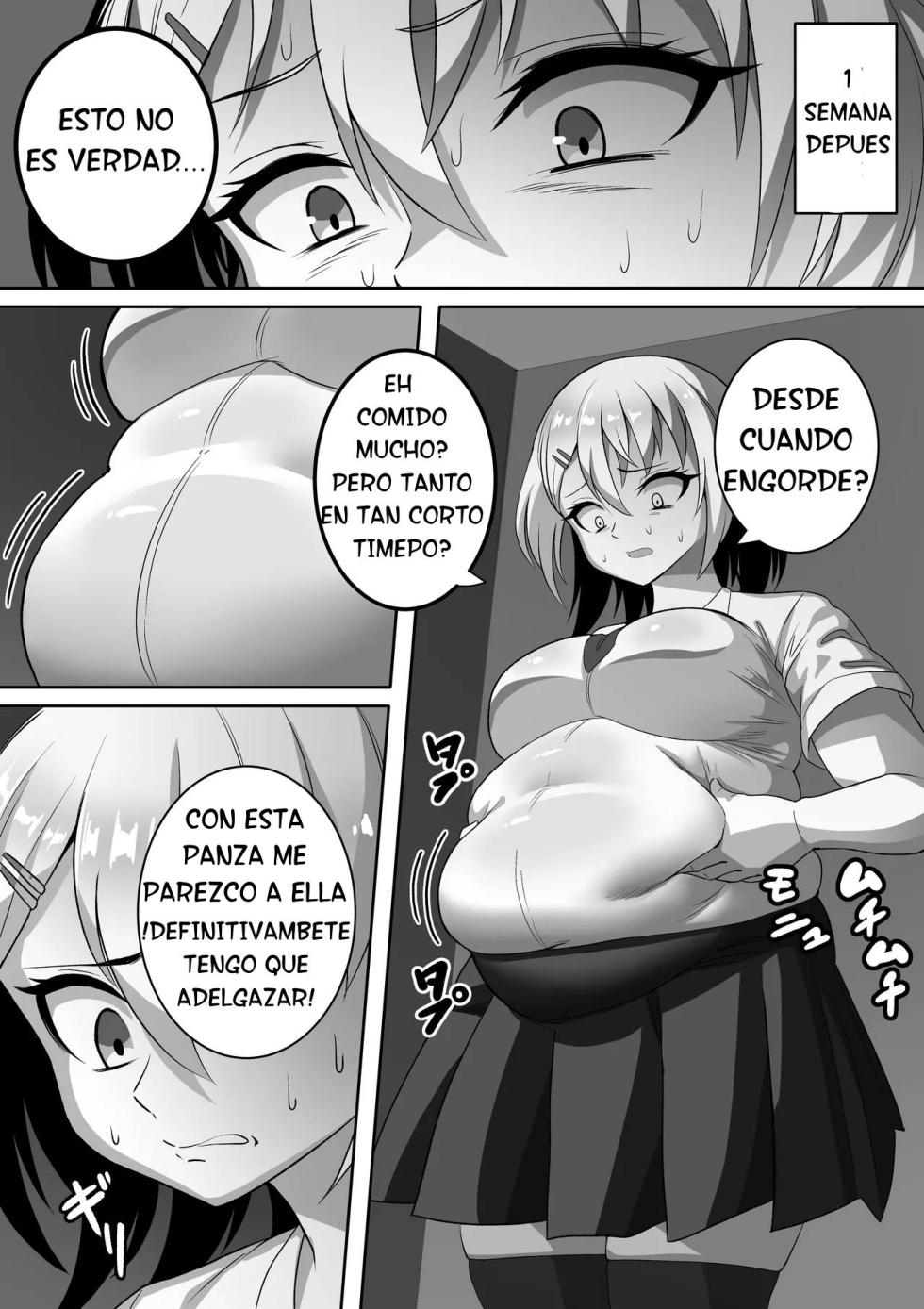 [Kaiga] Bullies SSBBW weight gain [spanish] - Page 3