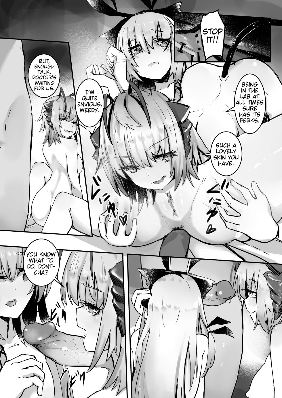 [Aohonoo] Weedy & W (Arknights) - Page 3