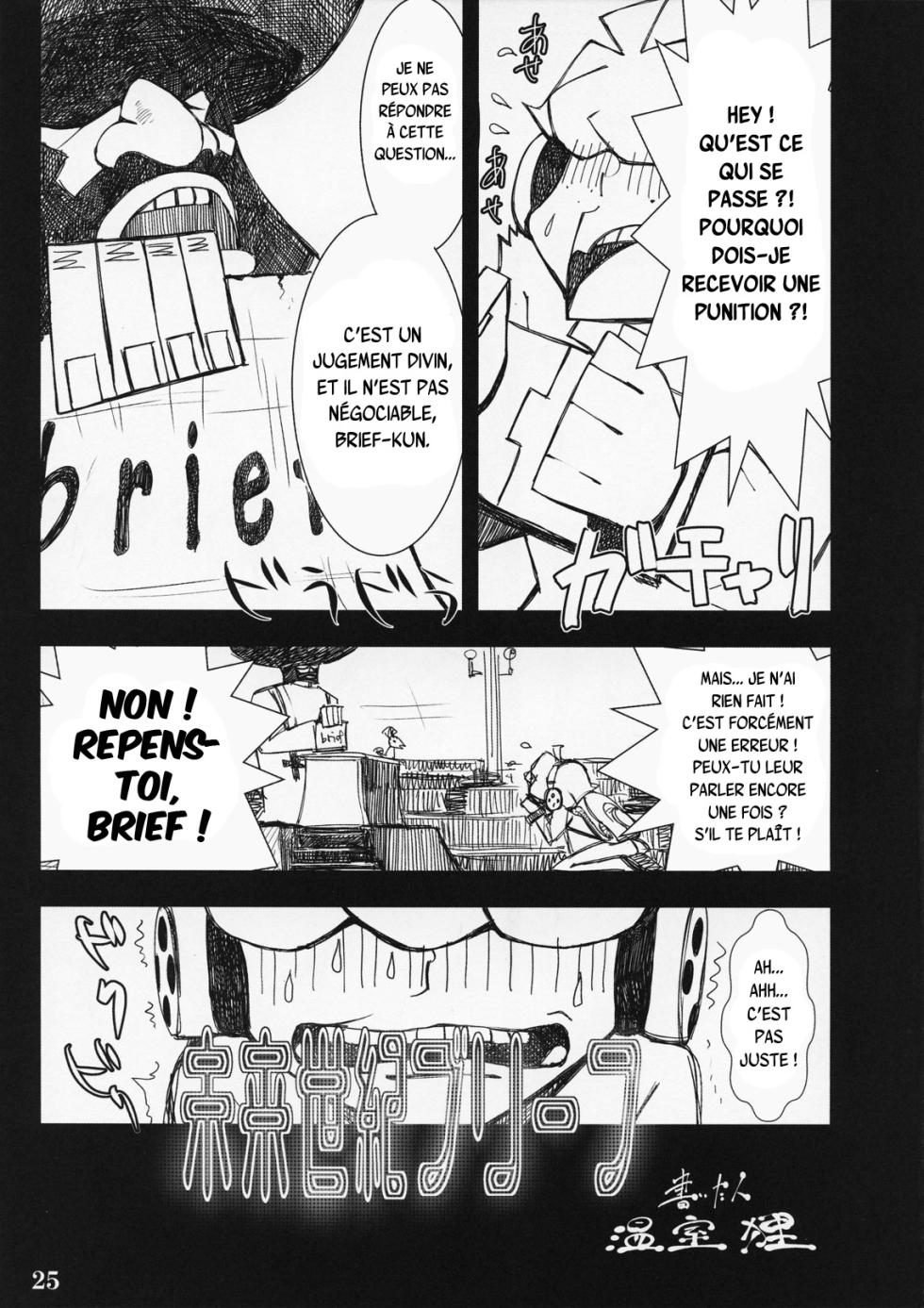 (C79) [Shimoyakedou (Ouma Tokiichi)] SISTER'S HEAVEN (Panty & Stocking with Garterbelt) [French] {SAXtrad} - Page 24