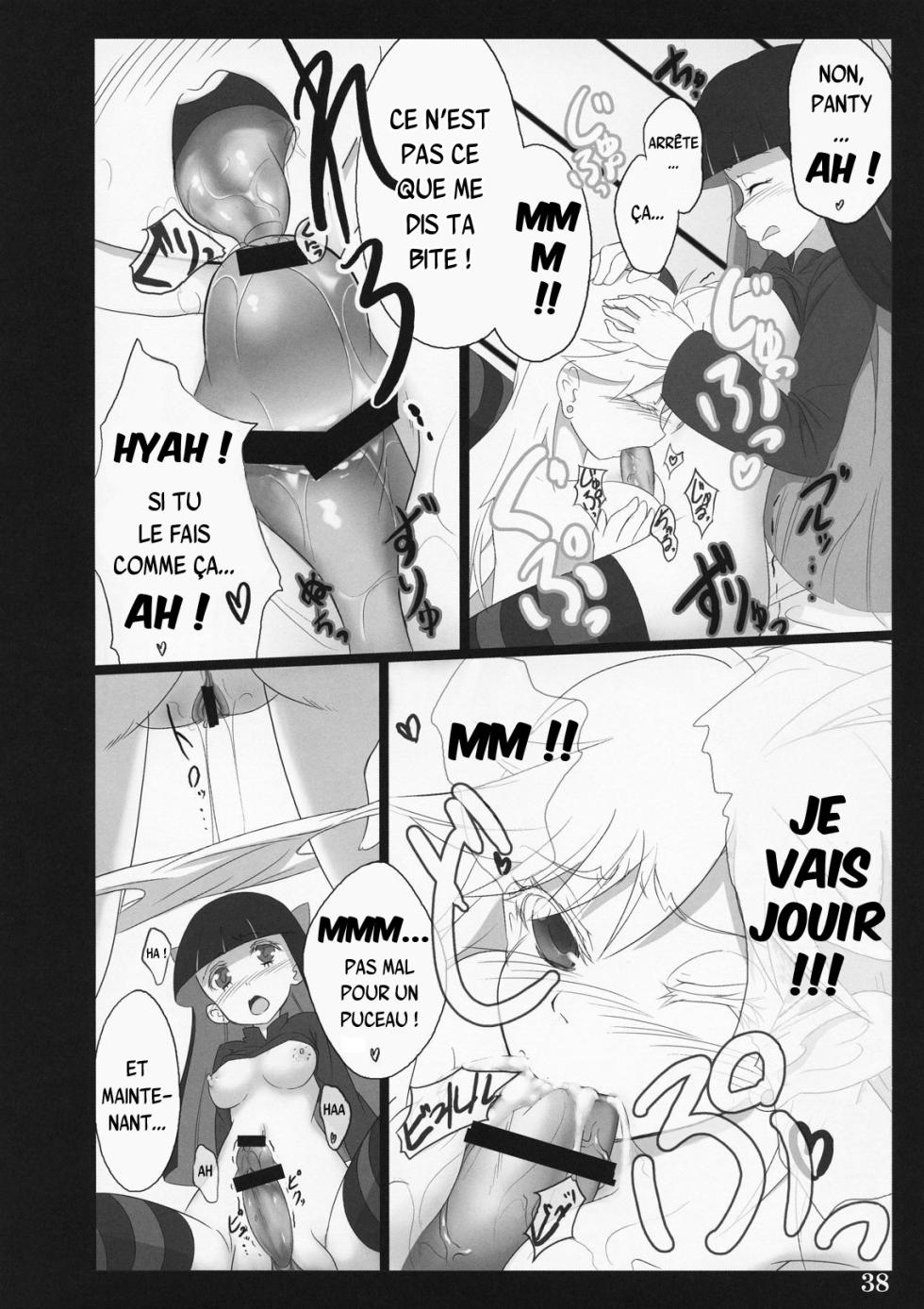 (C79) [Shimoyakedou (Ouma Tokiichi)] SISTER'S HEAVEN (Panty & Stocking with Garterbelt) [French] {SAXtrad} - Page 37