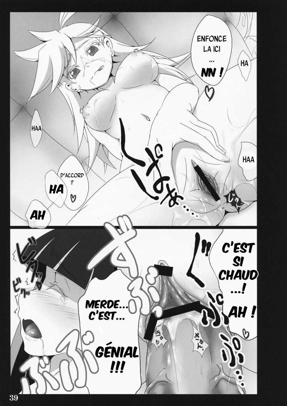 (C79) [Shimoyakedou (Ouma Tokiichi)] SISTER'S HEAVEN (Panty & Stocking with Garterbelt) [French] {SAXtrad} - Page 38
