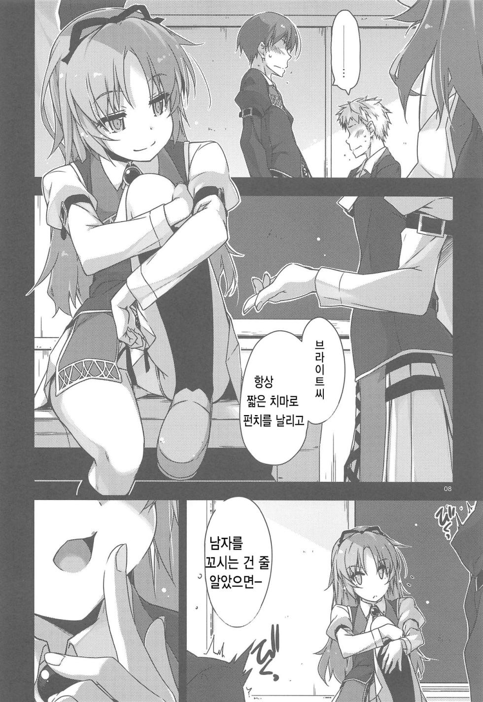 (C95) [Angyadow (Shikei)] Gakuen no Fuuki ga Midareru! (The Legend of Heroes: Sen no Kiseki) [Korean] - Page 7