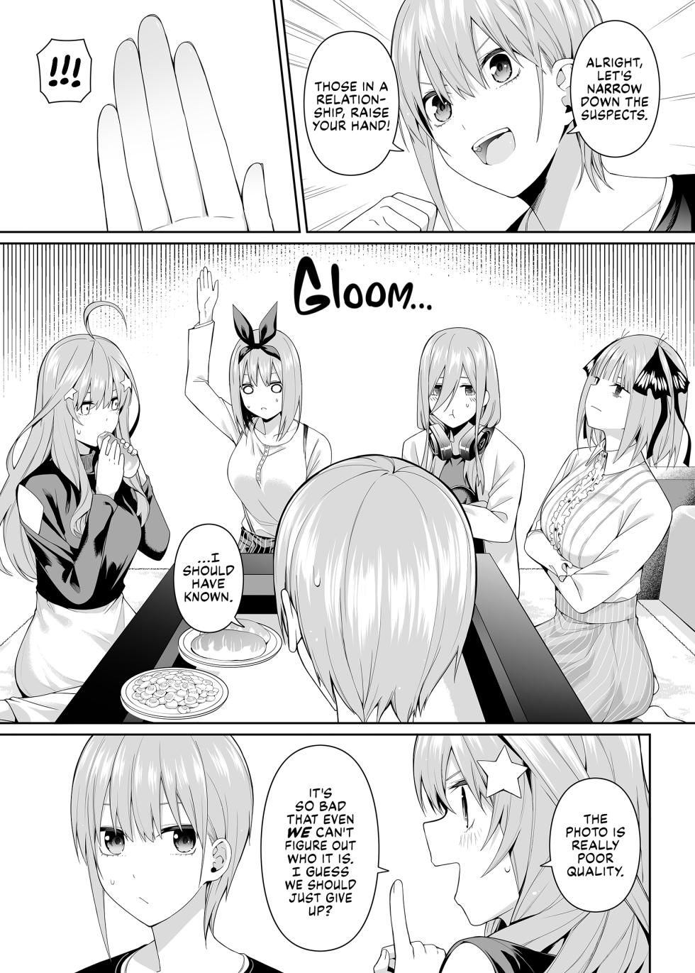 (FF44) [Bad Mushrooms (Chicke III, 4why)] 1/5 no Renai Kanjou | A Fifth of Romance (Gotoubun no Hanayome) [English] [Fap It Scans] [Decensored] - Page 5