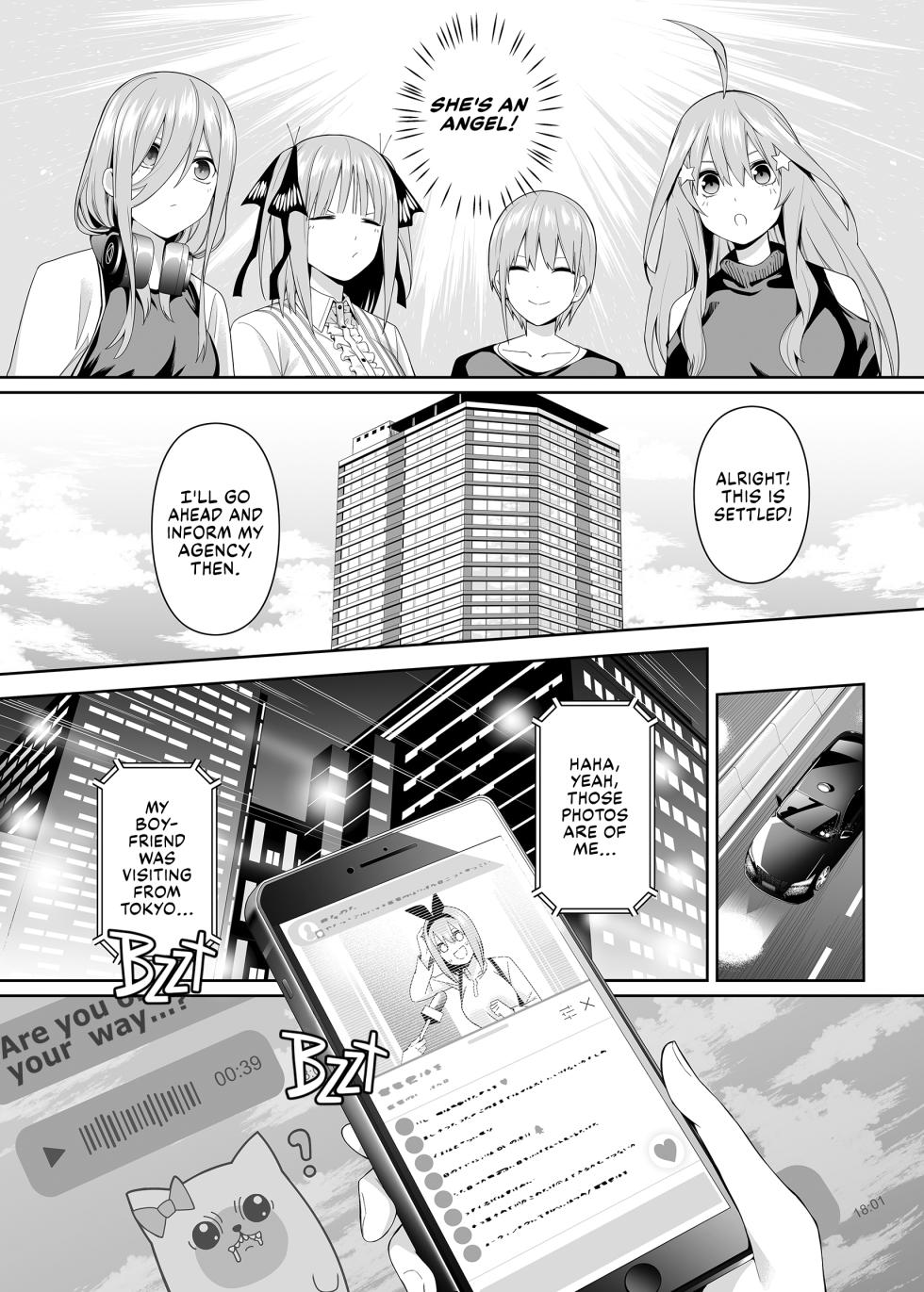 (FF44) [Bad Mushrooms (Chicke III, 4why)] 1/5 no Renai Kanjou | A Fifth of Romance (Gotoubun no Hanayome) [English] [Fap It Scans] [Decensored] - Page 11